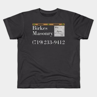 Birkes Masonry Custom T-Shirt Kids T-Shirt